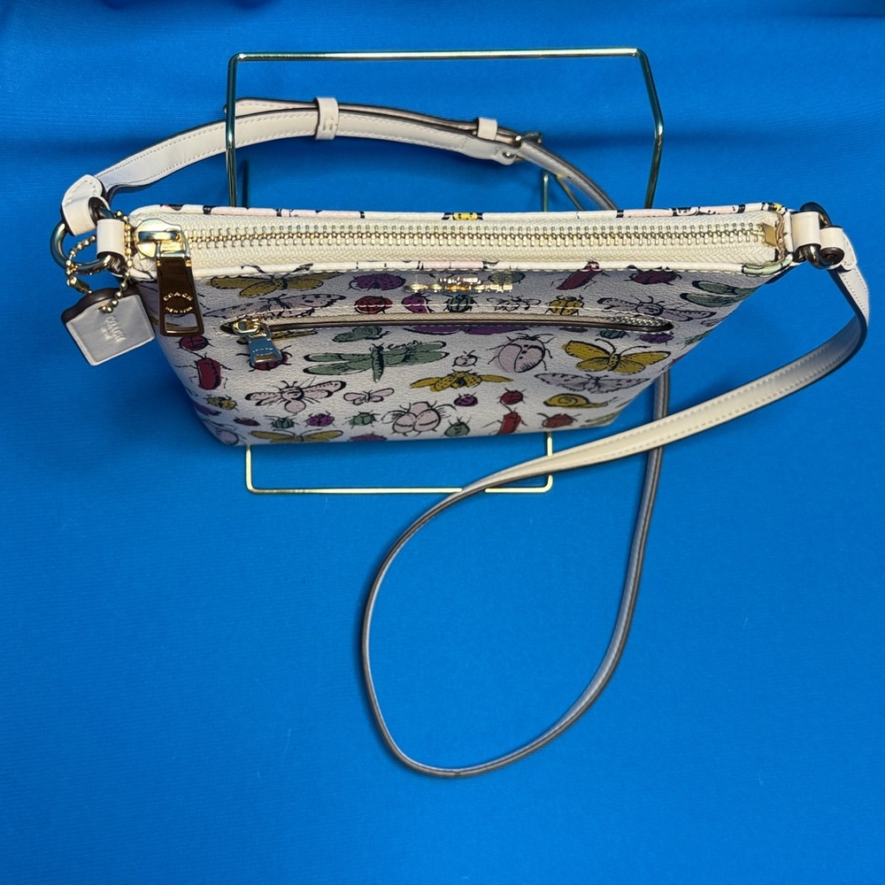 EUC COACH MINI ROWAN FILE CREATURE / INSECT / BUG PRINT CROSSBODY / SHOULDER BAG - Picture 5 of 17